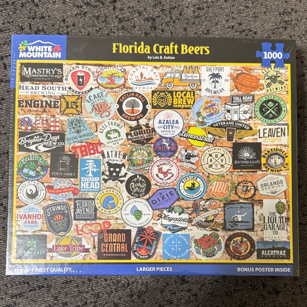 NEW Florida Craft Beers puzzle